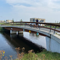 Verkehrsbrücken in Holland, Baujahr 2014, Länge: 40 m