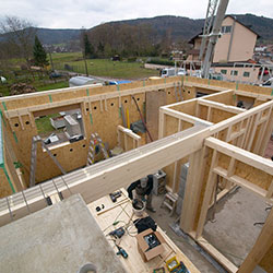 Vorgefertigte HBV-Rippendecken für ein Wohnhaus