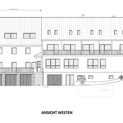 Ansicht Westen Ansicht Westen