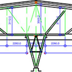 Überprüfung der Resttragfähigkeit der Dachkonstruktion